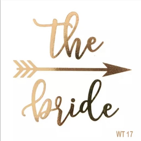 amixkloset Accessories - 🔥 👰🏼 TEAM BRIDE TATTOOS 👰🏼🔥